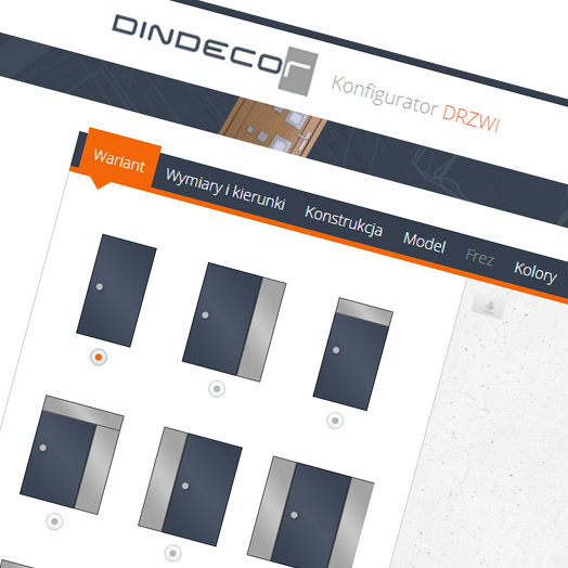 Konfigurator drzwi DINDECOR Konfigurator drzwi DINDECOR